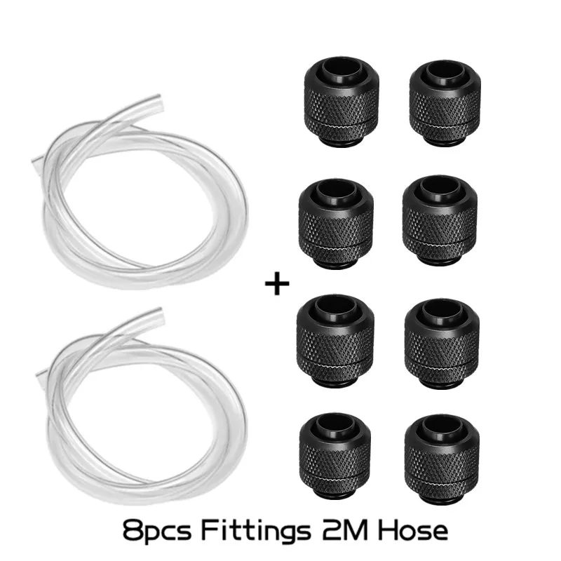 Pc Gaming Kit - Hose Fitting KIT 3/8''Thick 9.5*15.9mm/9.5*12.7mm PC