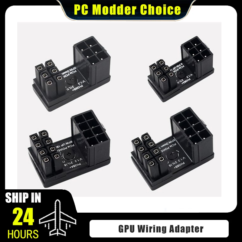 Pc Gaming Lian Li - Graphics Card Power Supply Adapter Elbow