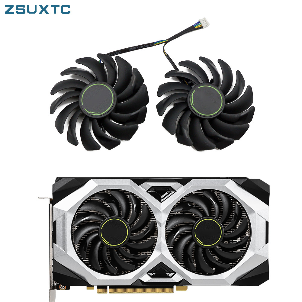 Pc Gaming Gtx 1660 - 2pcs/lot PLD09210S12HH GTX 1660 1660Ti fan