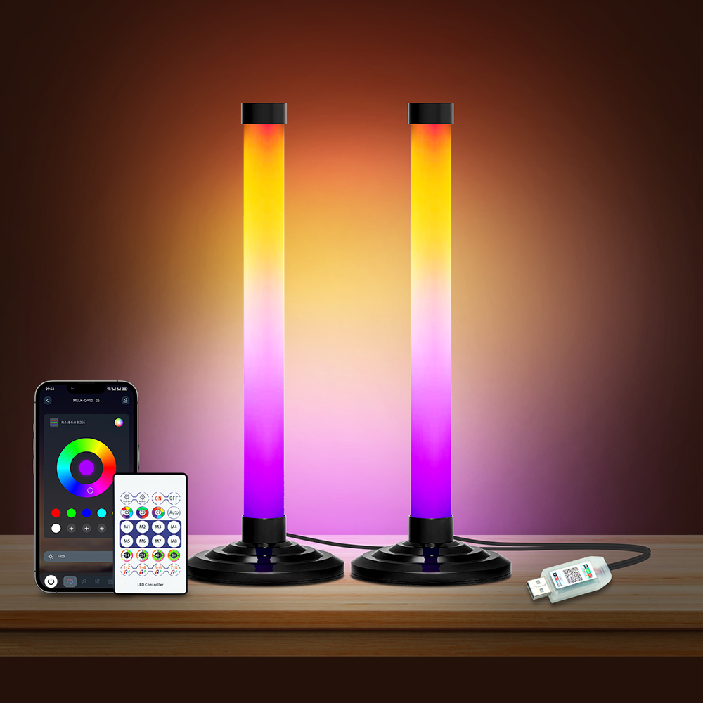 2 4 Light RGB Kit Smart LED Fl - Pc Gaming Kit ulasan dan harga
