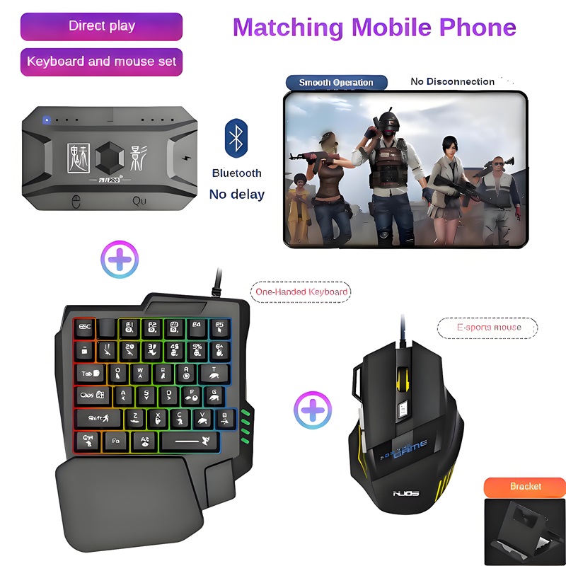 M1 Pro Gamepad Mobile Phone Ga - Mouse Bungee Holder ulasan dan harga