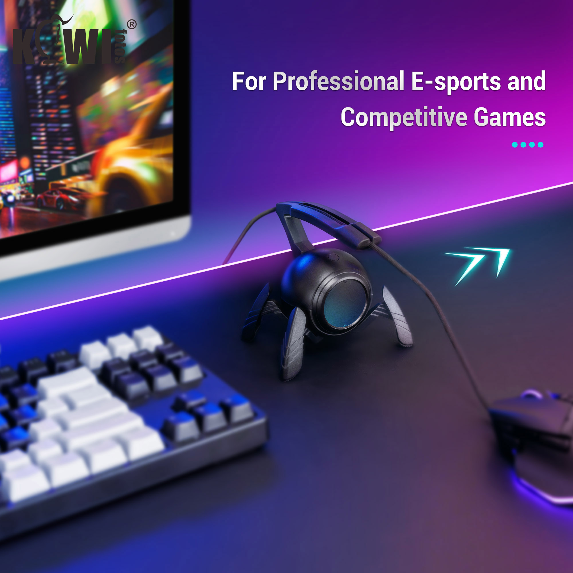 Mouse Cable Holder Gaming Mous - Mouse Bungee Holder ulasan dan harga
