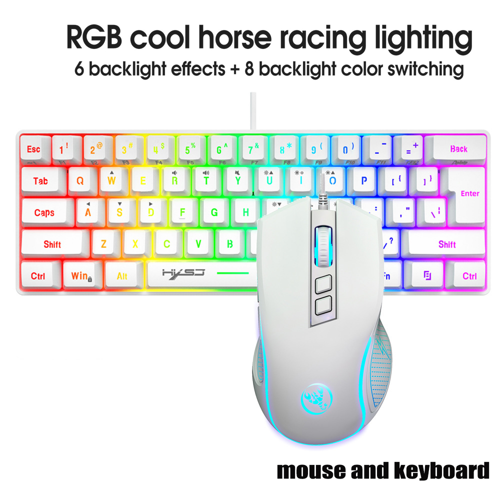 Keyboard and Mouse Teclados Ki - Pc Gaming Kit ulasan dan harga