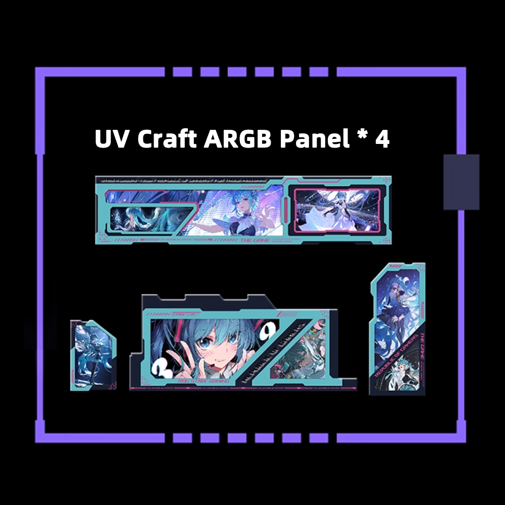 4PCS ROG Helios GX601S UV RGB  - Pc Gaming Fullset ulasan dan harga