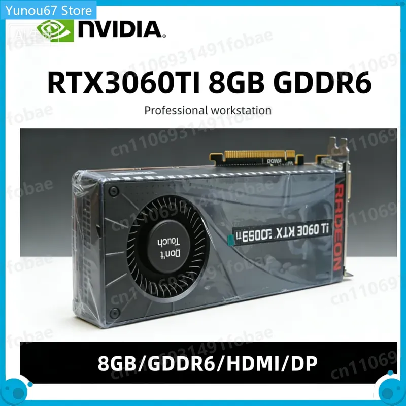 For RTX 3060TI 8GB GDDR6 Graph - Pc Gaming Graphics Card ulasan dan harga