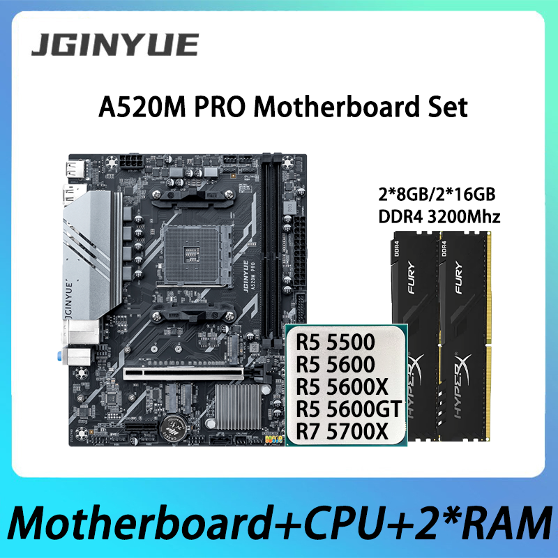 JGINYUE A520M PRO Motherboard  - Pc Gaming Kit ulasan dan harga