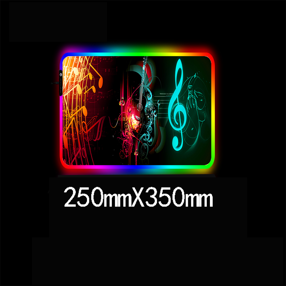 Musical Note Gaming Mouse Pad  - Pc Gaming Cs2 ulasan dan harga
