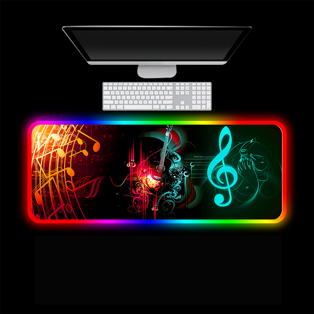 Musical Note Gaming Mouse Pad  - Pc Gaming Cs2 ulasan dan harga