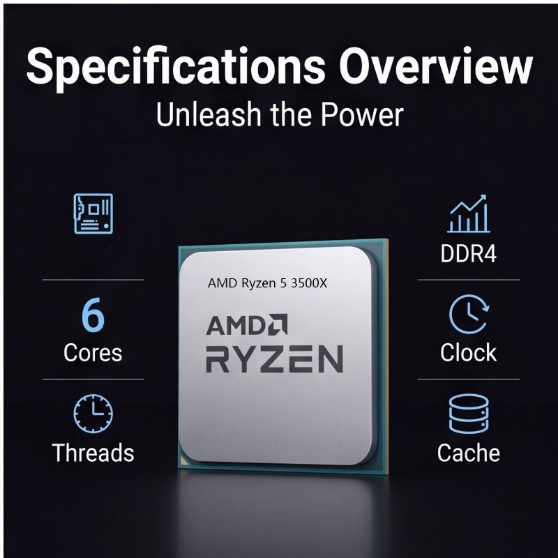 Ryzen 5 3500X 6 Core Processor - Pc Gaming Gtx 1660 ulasan dan harga