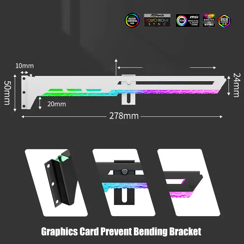 Graphics Card Holder Prevent B - Pc Gaming Lian Li ulasan dan harga