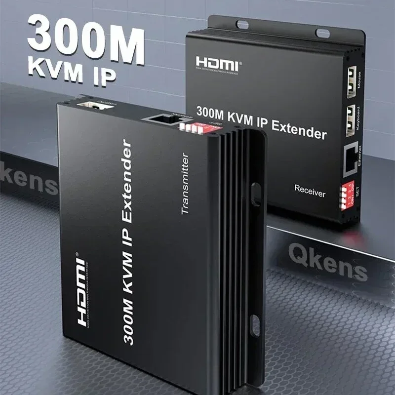 300M HDMI KVM IP Extender Over - Mouse Bungee Holder ulasan dan harga