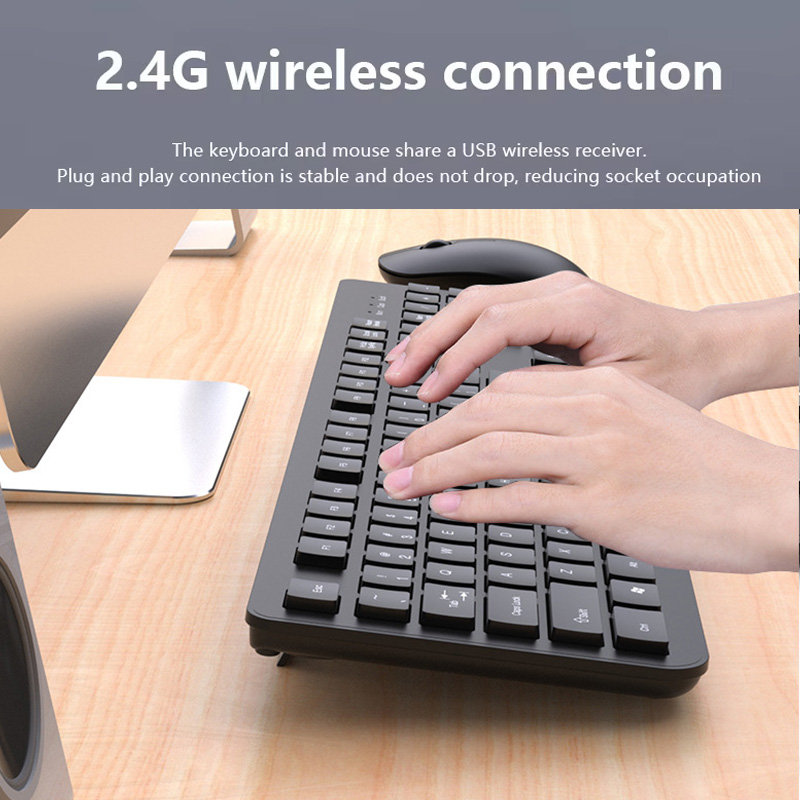 2.4G Wireless Keyboard Mouse S - Pc Gaming Kit ulasan dan harga