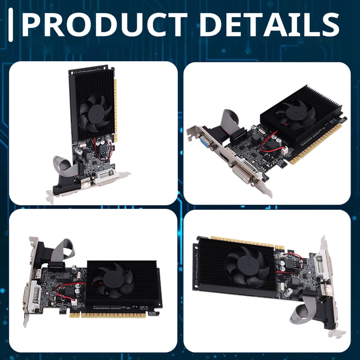 A49T GT 610 1G Ultra-Fast Grap - Pc Gaming Graphics Card ulasan dan harga