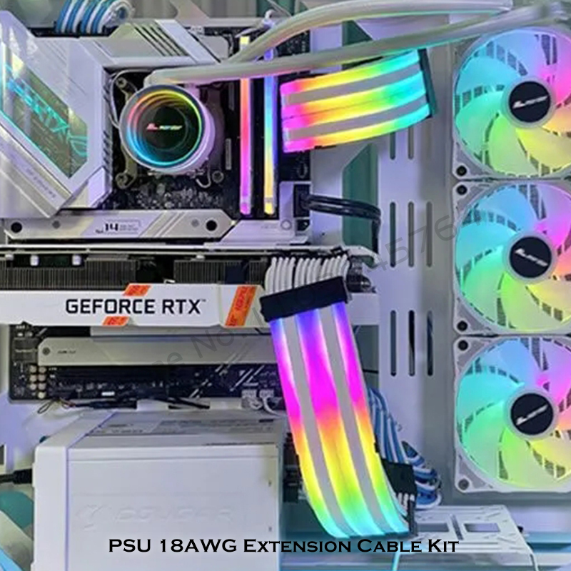PSU Extension Cable ARGB Kit A - Pc Gaming Lian Li ulasan dan harga