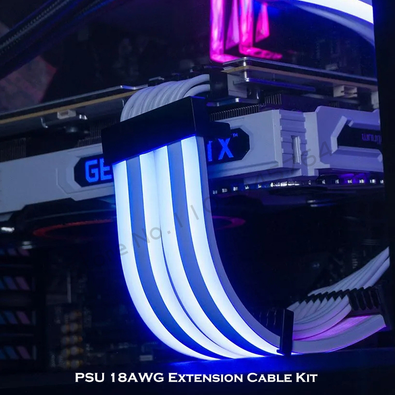PSU Extension Cable ARGB Kit A - Pc Gaming Lian Li ulasan dan harga