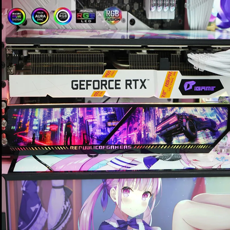 ARGB Graphics Card Bracket,Cus - Pc Gaming Graphics Card ulasan dan harga