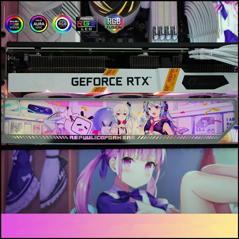 ARGB Graphics Card Bracket,Cus - Pc Gaming Graphics Card ulasan dan harga