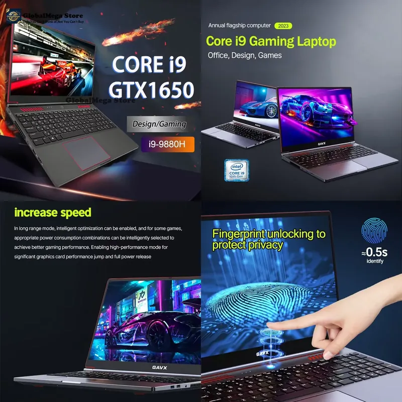New 16.1 Inch Core I9 9880H Ga - Pc Gaming Graphics Card ulasan dan harga