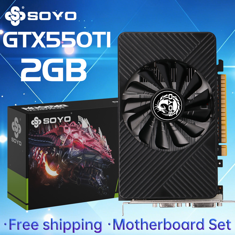 SOYO GTX 550TI Graphics Card G - Pc Gaming Graphics Card ulasan dan harga